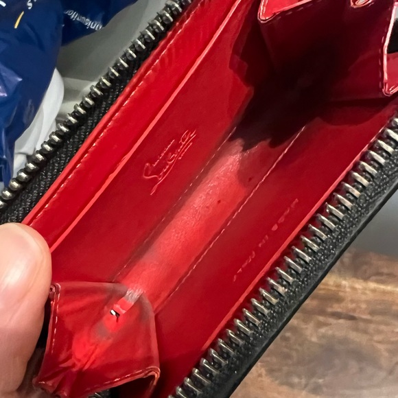 Designer Louboutin Mini Wallet - Picture 9 of 10